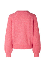 Second Female O Neck Sweater in Rose