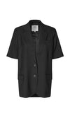 Second Female Short Sleeve Blazer Black