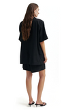 Second Female Short Sleeve Blazer Black