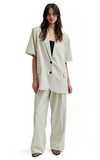 Second Female Short Sleeve Blazer Moonstruck