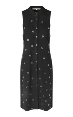 Second Female Stinne Black Knit Dress