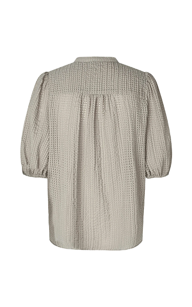 Second Female Textured Shirt in Chalk