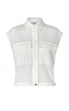 Second Female White Weave Vest