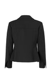 Second Female  Black Fitted Jacket