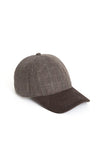 Yerse Cord Cap in Choc Checks