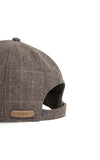 Yerse Cord Cap in Choc Checks