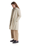 Yerse Ecru Quilted Coat