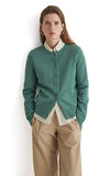 Yerse Feminine Green Cardigan