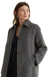Yerse Long Grey Coat