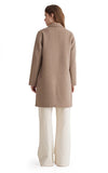 Yerse Midi Coat in Mink