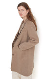 Yerse Midi Coat in Mink