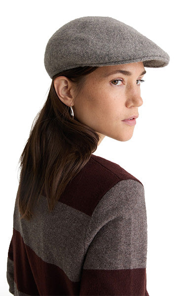 Yerse Wool Beret in Grey