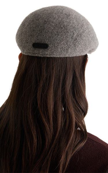 Yerse Wool Beret in Grey