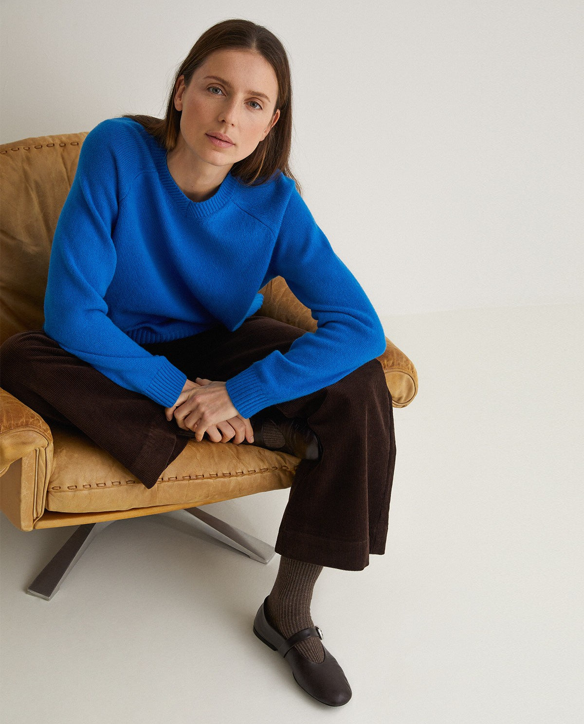 Yerse Royal Blue Sweater