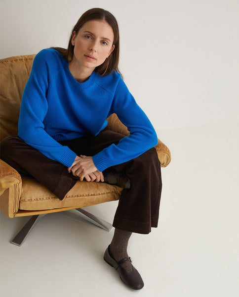 Yerse Royal Blue Sweater