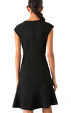Emme Xeno Tweed Dress Black
