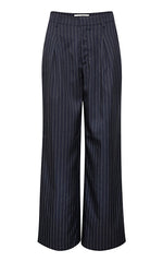 Gestuz Navy Pinstripe Pants