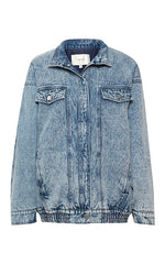 Gestuz Oversized Denim Bomber