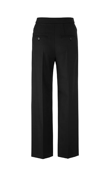 Marccain Black Pants with Red Stripes