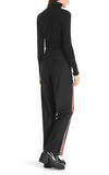 Marccain Black Pants with Red Stripes