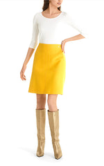 Marccain Saffron Wool Skirt A Line