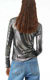 Marella Certo Silver Turtleneck