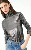Marella Certo Silver Turtleneck