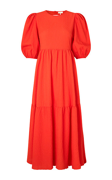 Notes du Nord Carrie Dress in Papaya