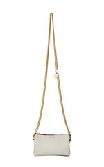 Saben Lily Mini Bag Vintage  White & Gold Chain