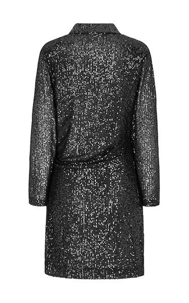 Second Female Sequin Dress Jacket Black